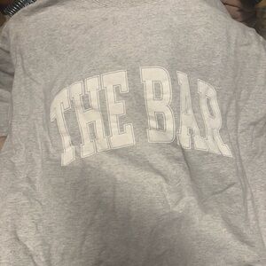 The Bar Light Gray sweatshirt
